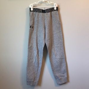 Gray Under Armour joggers